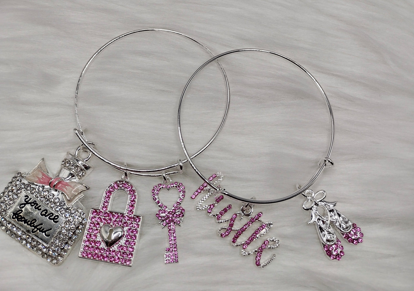 Bling Bangle Adjustable Bracelets