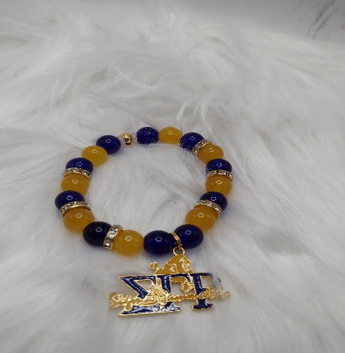 Gamma Rho Basic Stretch Bracelet