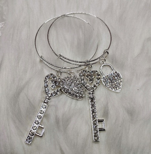 Bling Bangle Adjustable Bracelets