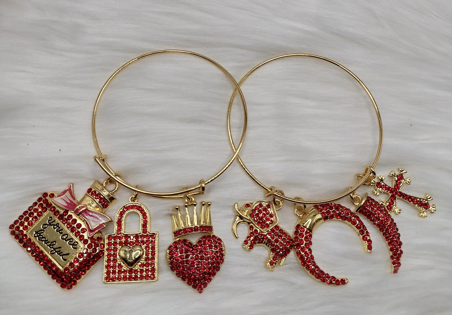 Bling Bangle Adjustable Bracelets