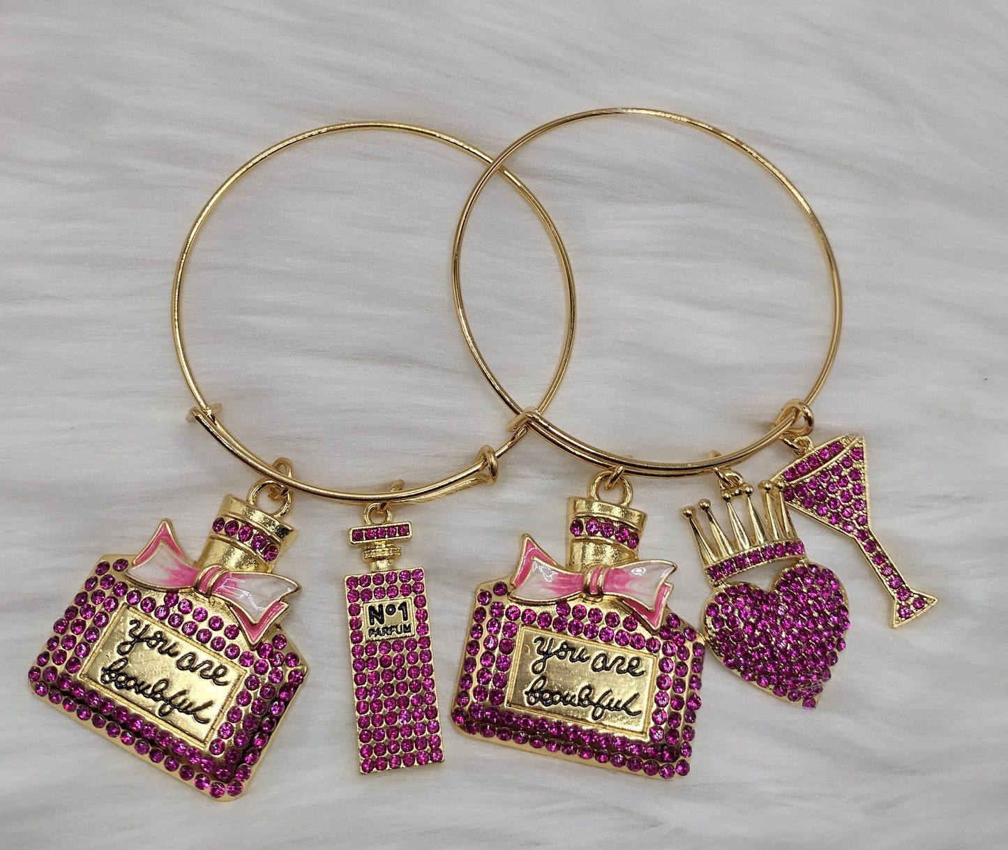 Bling Bangle Adjustable Bracelets