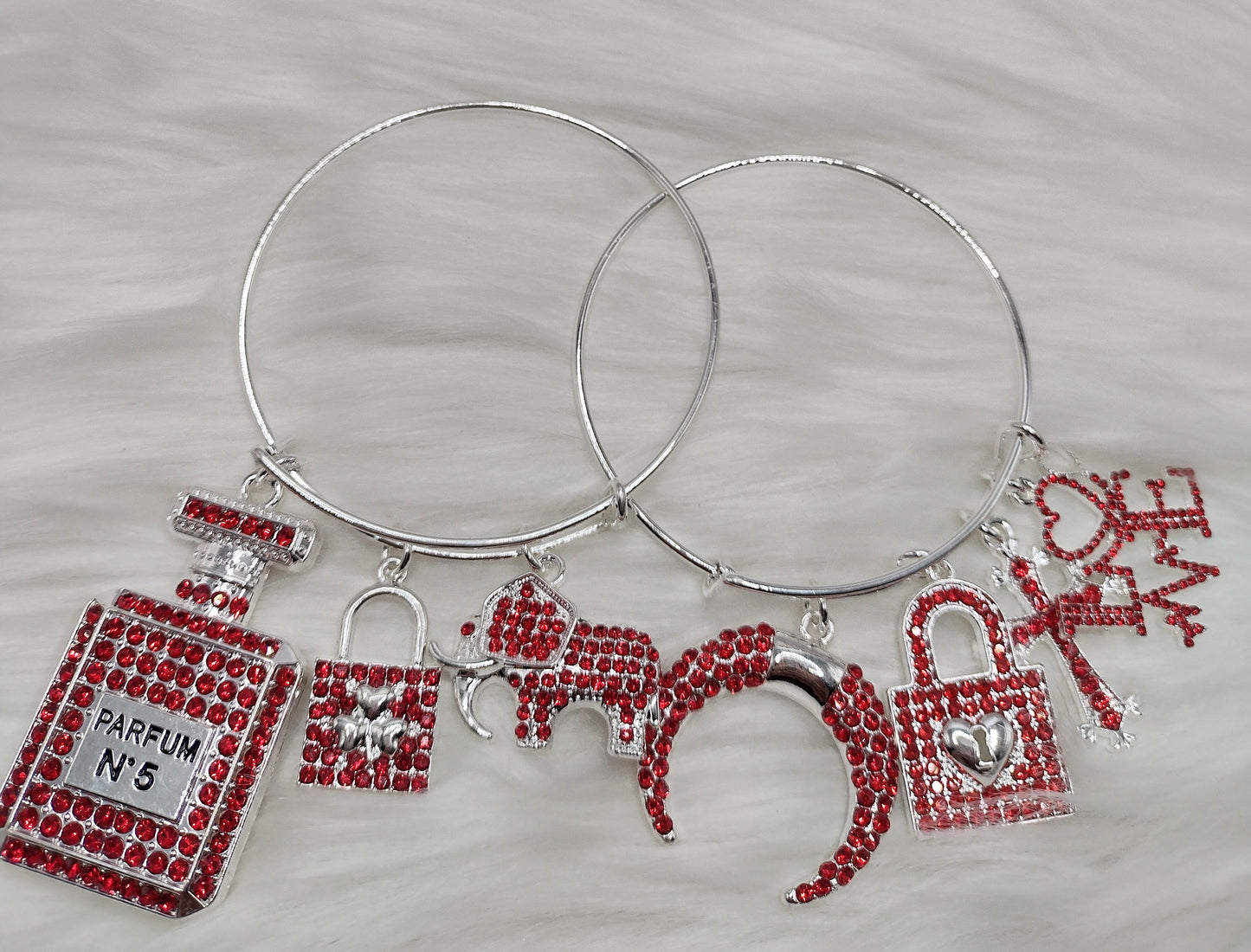 Bling Bangle Adjustable Bracelets