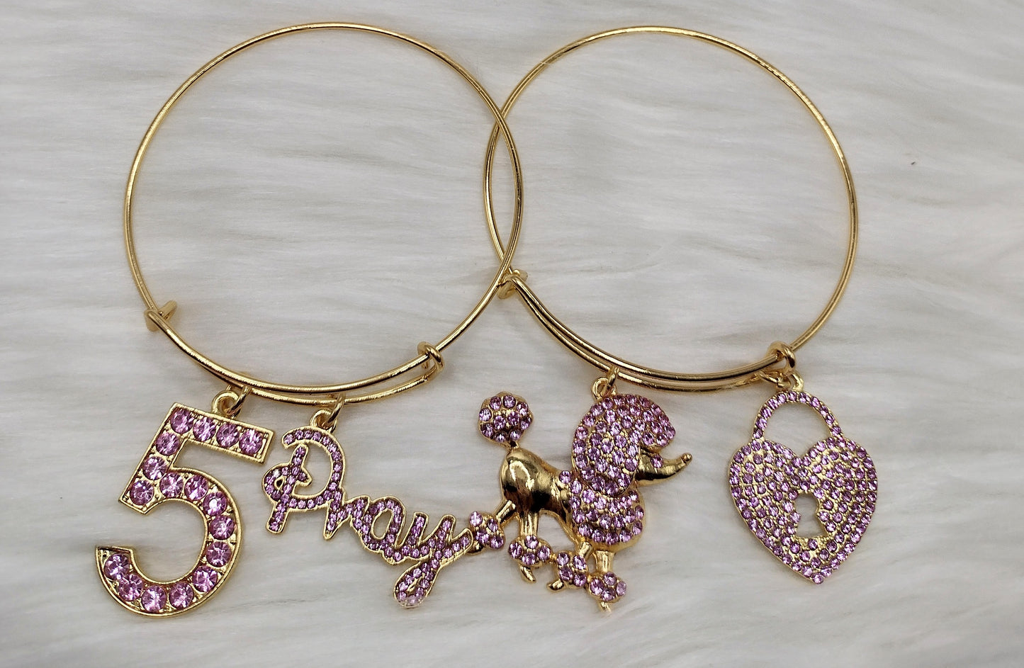 Bling Bangle Adjustable Bracelets