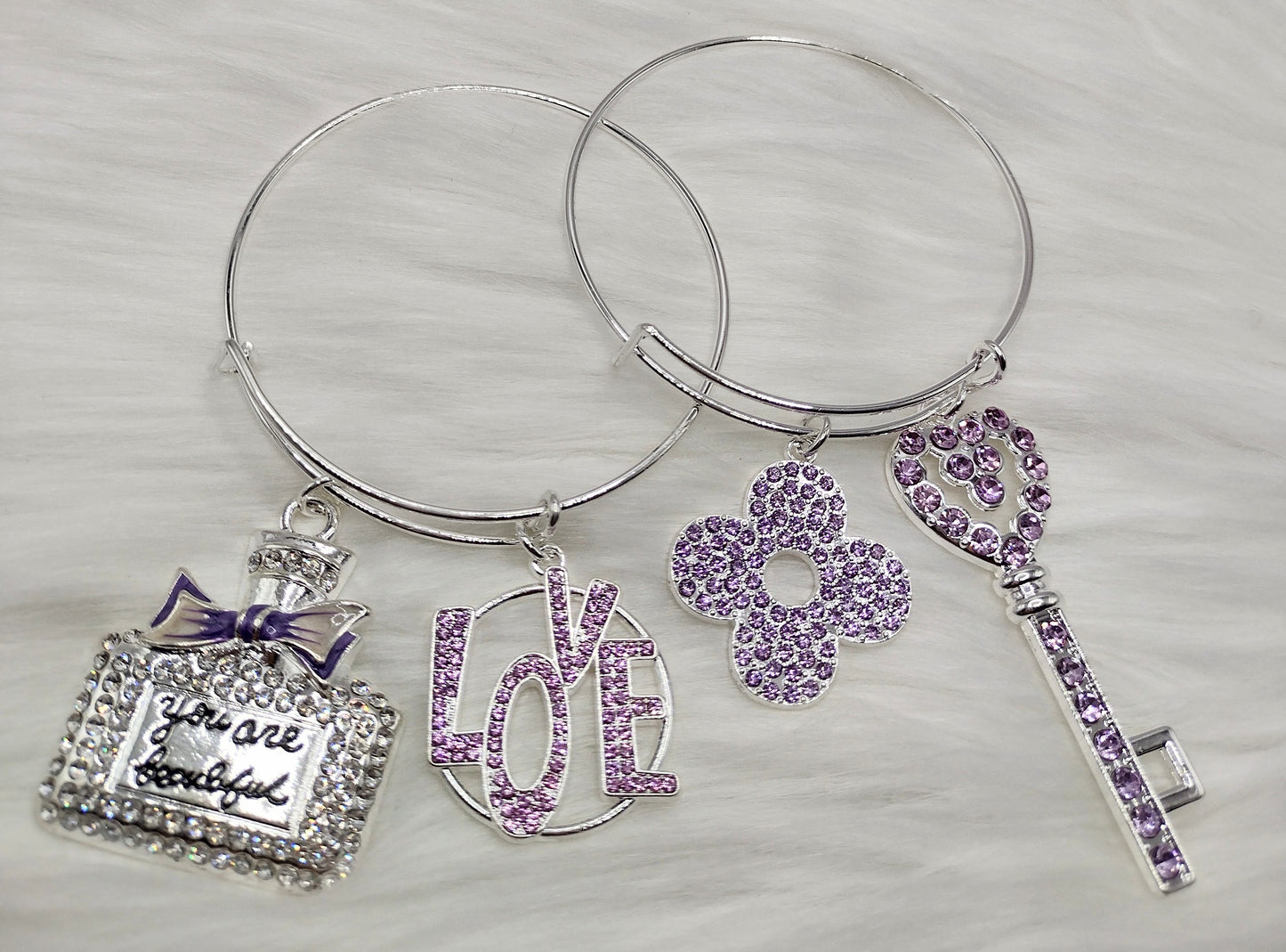 Bling Bangle Adjustable Bracelets