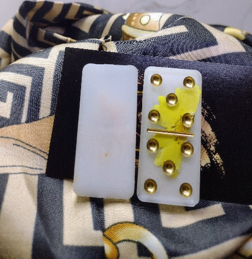 Blossom Gold Dominoes (not professional size dominos)